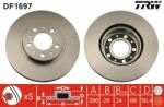 TRW Disc frana TRW DF1697 (DF1697) - automobilus