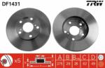 TRW Disc frana TRW DF1431 (DF1431) - automobilus