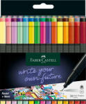 Faber-Castell Liner 0.4 mm FABER-CASTELL Grip, 30 culori/set, FC151630