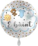 Premioloon Balon din folie cerc albastru - E băiat