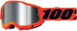  Ochelari motocross 100% ACCURI2 NEON ORANGE-MIRROR SILVER