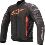 Alpinestars Geaca moto din textil ALPINESTARS T-GP PLUS R V3 AIR BLACK/CAMO/FLUO RED