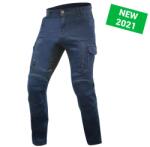 TRILOBITE Blugi moto TRILOBITE 1664 ACID SCRAMBLER DARK BLUE