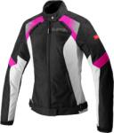 SPIDI Geaca moto pentru femei SPIDI FLASH EVO BLACK/FUCHSIA