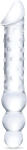 Gläs Glas Double Ended Glass Dildo with Anal Beads Dildo