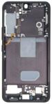  tel-szalk-192969421 Samsung Galaxy S22 5G fekete előlap LCD keret, burkolati elem (tel-szalk-192969421)