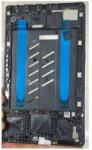  tel-szalk-192969374 Samsung Galaxy Tab A7 Lite fekete előlap LCD keret, burkolati elem (tel-szalk-192969374)