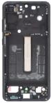  tel-szalk-192969422 Samsung Galaxy S21 FE fekete előlap LCD keret, burkolati elem (tel-szalk-192969422)