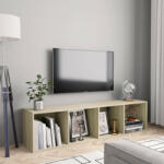 vidaXL Bibliotecă/Comodă TV, stejar Sonoma, 143 x 30 x 36 cm (800264) Raft