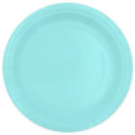 PartyPal Papír tányér, világos kék 18 cm, 6 db/cs