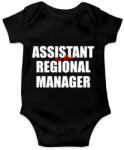 printfashion The Office - Assistant to the regional manager WHITE - Baba Body - Fekete (7251499)