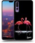 Picasee ULTIMATE CASE pentru Huawei P20 Pro - Flamingos couple