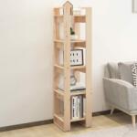 vidaXL Bibliotecă/Separator cameră, 41x35x160 cm, lemn masiv pin (813869) Biblioteca