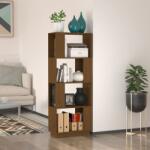 vidaXL Bibliotecă/Separator cameră maro miere 51x25x132 cm lemn pin (814042) Biblioteca