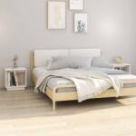 vidaXL Noptiere, alb, 2 buc. , 40x30x40 cm, lemn masiv de pin (813338)