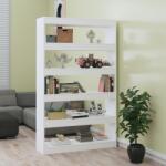 vidaXL Bibliotecă/Separator cameră, alb extralucios, 100x30x166 cm (811769) Biblioteca