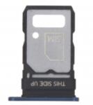 Motorola Edge 2021 SingleSim sim kártya tartó tálca kék, gyári