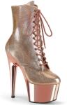 Pleaser Adore rózsa arany bokacsizma. 38-as - diamondsexshop
