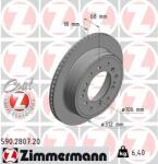 ZIMMERMANN Disc frana ZIMMERMANN COAT Z 590.2807. 20 (590.2807.20)