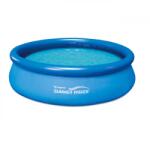  Set piscina+ inel gonflabil, Summer Waves, albastru (8002191) Piscina