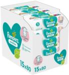 Pampers Servetele Sensitive umede 15 Pachet = 1200 buc (AGS8001841063188)