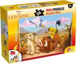Lisciani Puzzle de colorat maxi - Regele leu (24 piese) (L74105) Puzzle