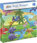 Grafix Puzzle cu dinozauri (96 piese) (400017) Puzzle