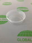 Globál Pack Hagner kerek doboz átlátszó 150 ml PP mikrózható