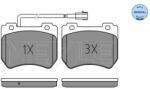 MEYLE set placute frana, frana disc MEYLE -ORIGINAL: True to OE. 025 248 5215/W (025 248 5215/W)