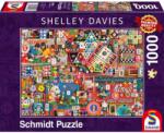 Schmidt Spiele Vintage Board Games - Shelly Davies 1000 db-os (59900)