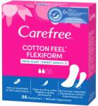 Carefree Cotton Flexiform absorbante fara parfum 56 buc