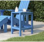 vidaXL Masă Adirondack de grădină , albastru aqua, 38x38x46 cm, HDPE (318644)