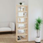 vidaXL Bibliotecă/Separator cameră, 60x30x199, 5 cm, lemn masiv de pin (808178) Biblioteca