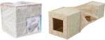 Pets Collection Tunel de zgâriat pentru pisici, bej, 29x29x106 cm 491001380 (441905)