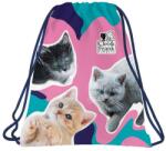 DERFORM Cleo és Frank cicás tornazsák - Kiscicák (WOCF37) (WOCF37)