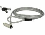 Navilock Laptop biztonsági kábel kulcszárral a Kensington slot-hoz 3 x 7 mm (20653)