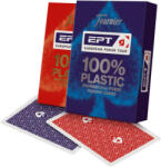  Carti de joc poker, oficiale, European Poker Tour (EPT), 100% Plastic (8420707005603B)