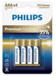 Philips Premium Alkaline LR03/AAA elem