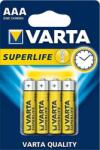 VARTA Varta Superlife R03/AAA elem - 4db