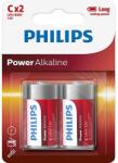 Philips Power Alkaline LR14/C elem - 2db