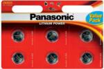 Panasonic Lithium 2025 3V gombelem - 6db
