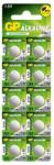 GP Batteries Alkaline LR54 1, 5V elem - 10db