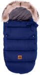 Baby Nellys Copii jachetă din lână STIL 4 în 1 cu blana și arc, 110 x 50 cm, granat