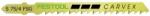 Festool Set panze de fierastrau pendular, 75mm, HCS, 5 bucati, Festool S75/4FSG/5 (204316)