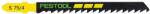 Festool Set panze de fierastrau pendular, 75mm, 5 bucati, Festool S75/4/5 (204305)