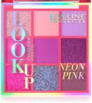 Eveline Cosmetics Look Up Neon Pink szemhéjfesték paletta 10, 8 g