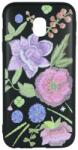 Just Must Protectie Spate Just Must Printed Embroidery Flowers JMPEJ317FL pentru Samsung Galaxy J3 2017 (Multicolor) (JMPEJ317FL)