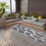 vidaXL Covor de exterior, negru, 80x250 cm (317012) Patura