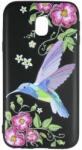 Just Must Protectie Spate Just Must Printed Embroidery Colibri JMPEJ317CO pentru Samsung Galaxy J3 2017 (Multicolor) (JMPEJ317CO)