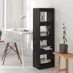vidaXL Bibliotecă/Separator cameră, negru, 40x30x135 cm (811620) Biblioteca